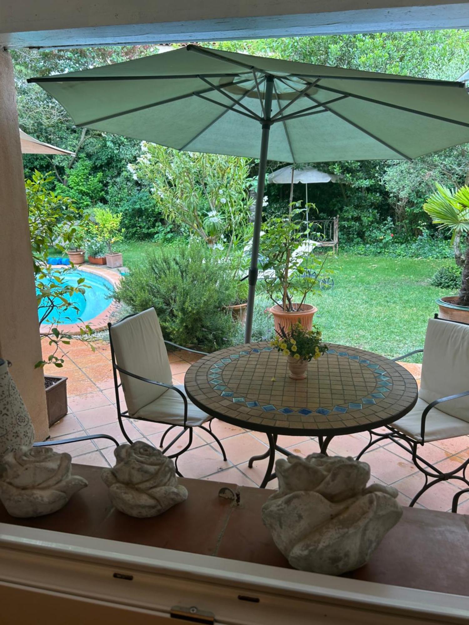 La Villa Rosalie Ventabren Bagian luar foto